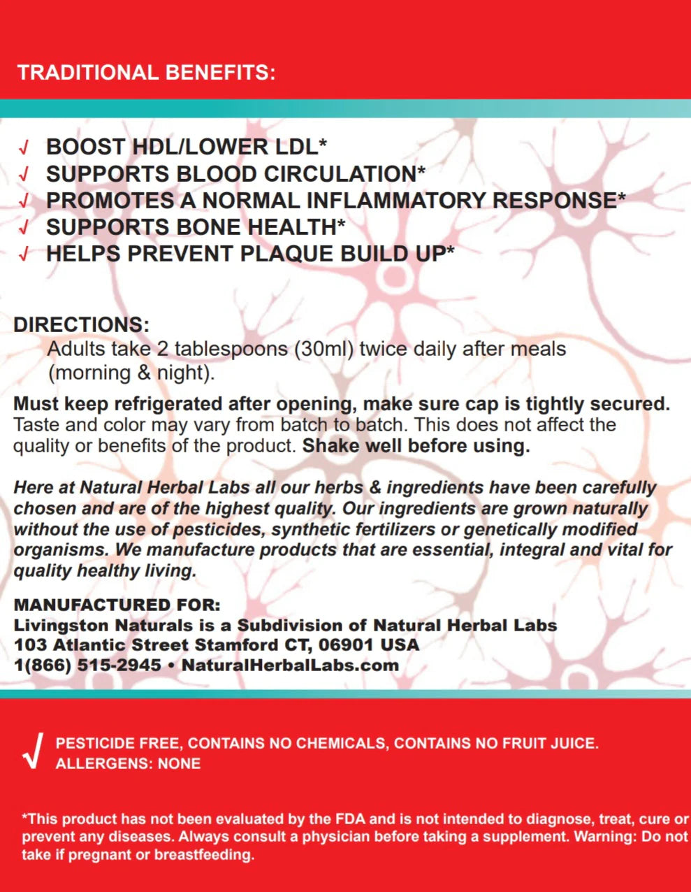 Cholesterol Formula